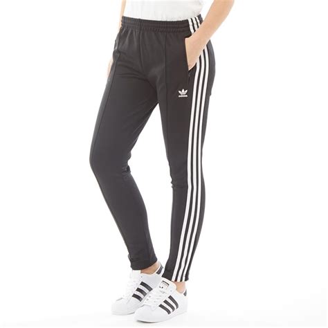 adidas sst trainingshose damen schwarz